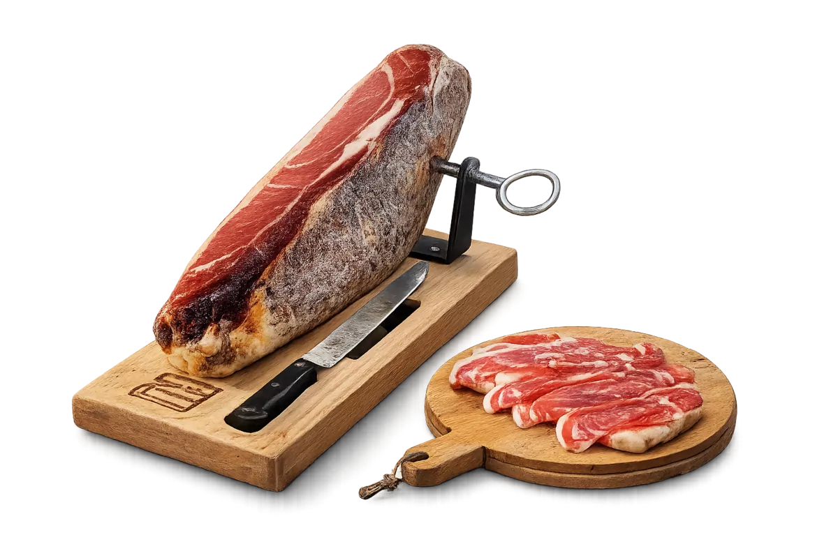 Découpe de jambon